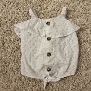 Wonder Nation 18m tie front tank top